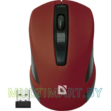 Мышь Defender MM-605 (красный) картинка 3